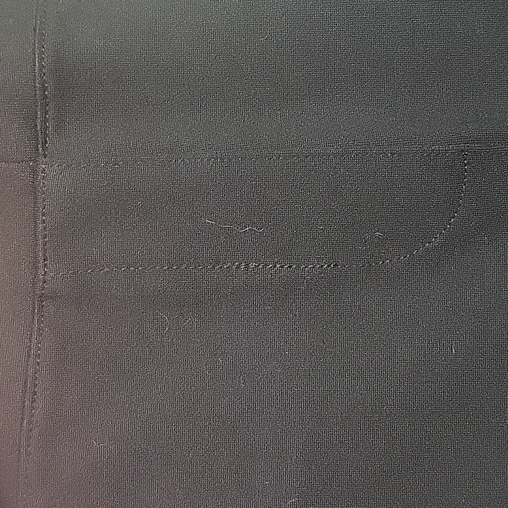Quince STRAIGHT LEG Ultra Stretch Ponte BLACK - Picture 10 of 11